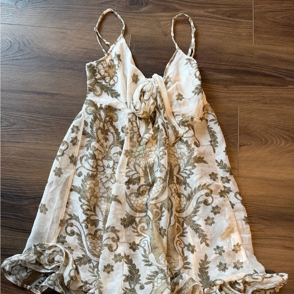 Floral Spaghetti Strap Dress